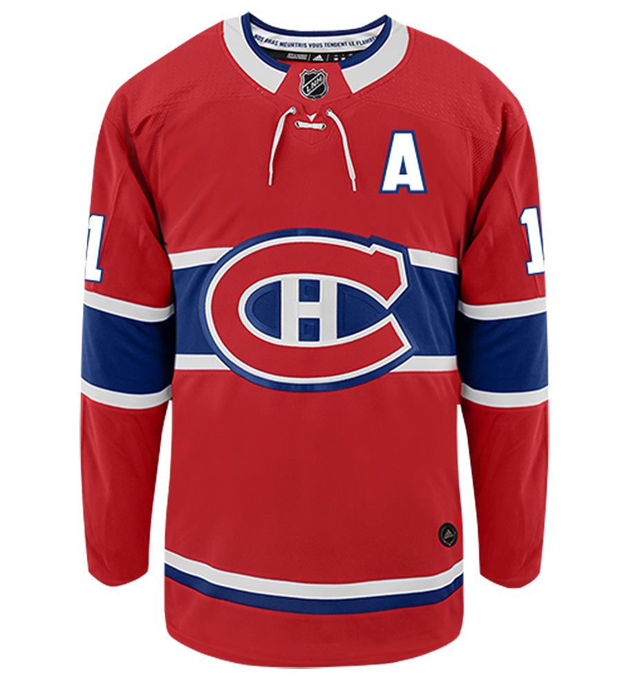 Brendan Gallagher Montreal Canadiens Adidas Authentic Home NHL Hockey Jersey