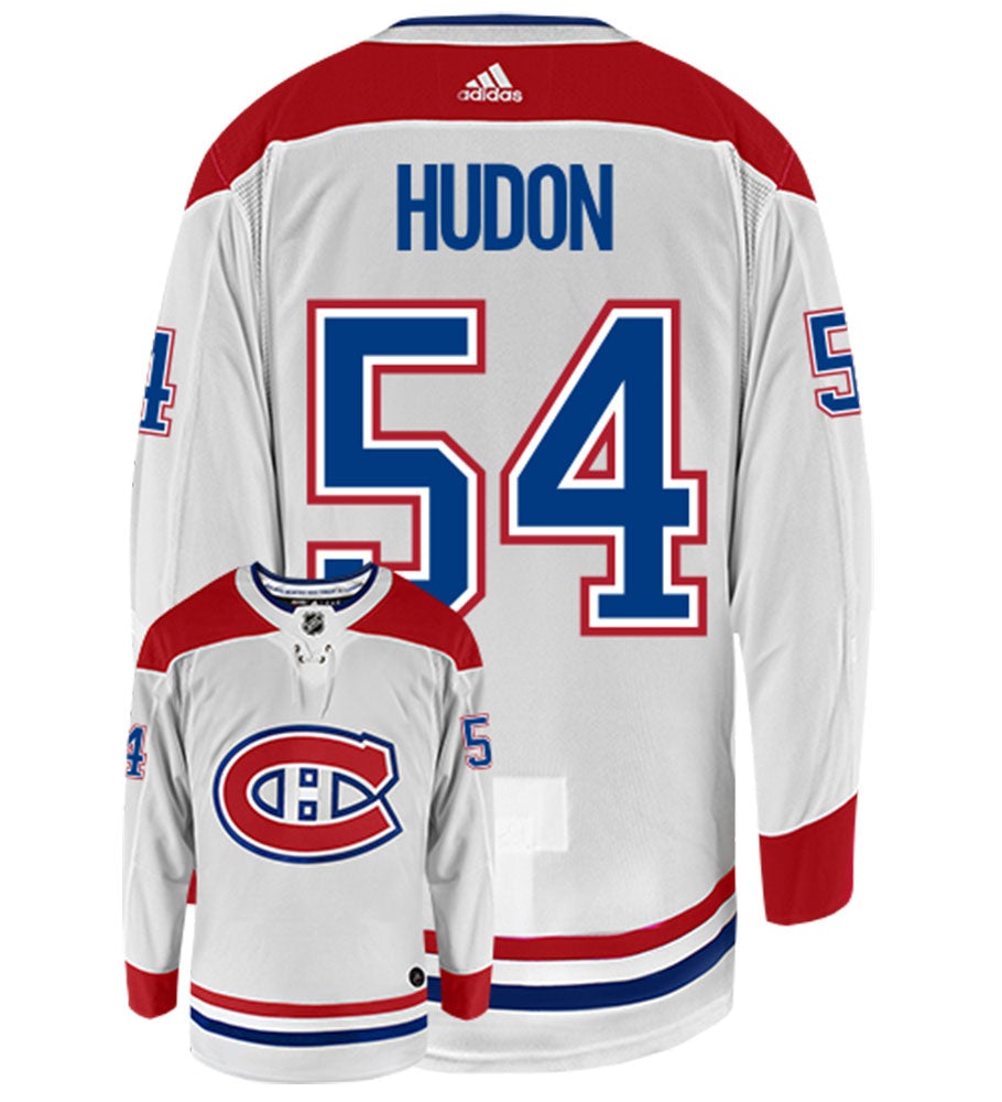 Charles Hudon Montreal Canadiens Adidas Authentic Away NHL Hockey Jersey