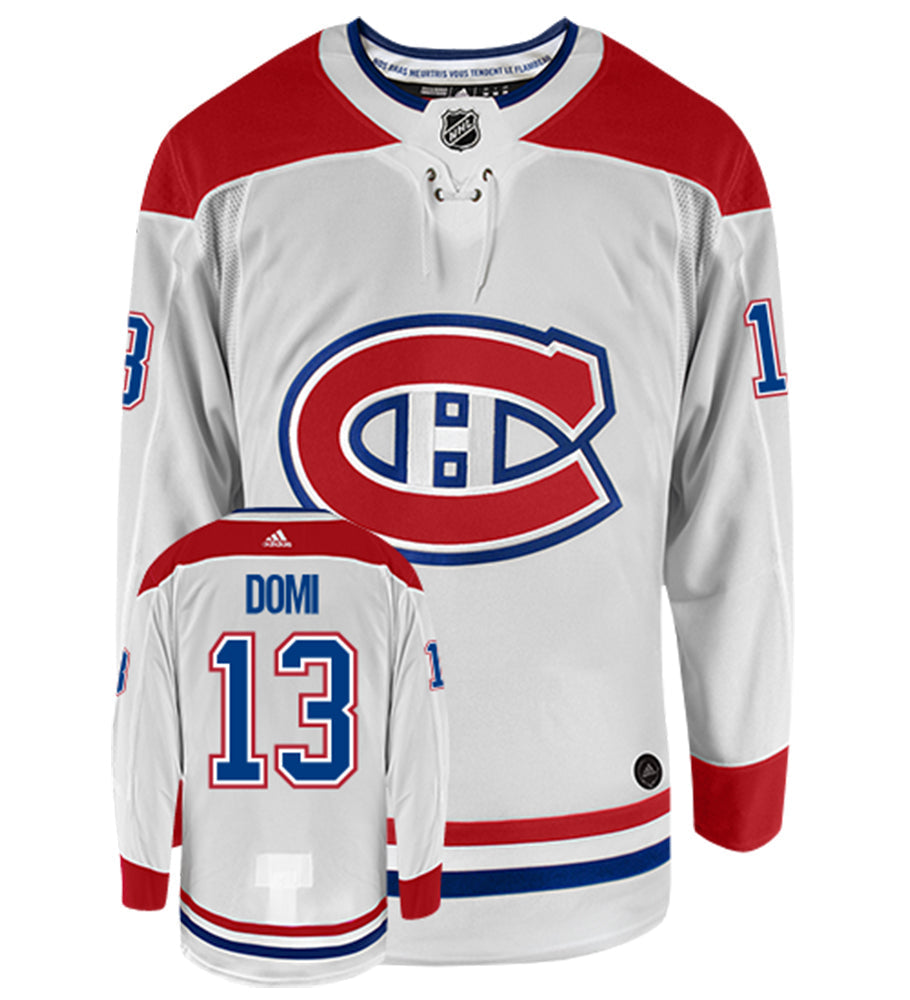 Max Domi Montreal Canadiens Adidas Authentic Away NHL Hockey Jersey