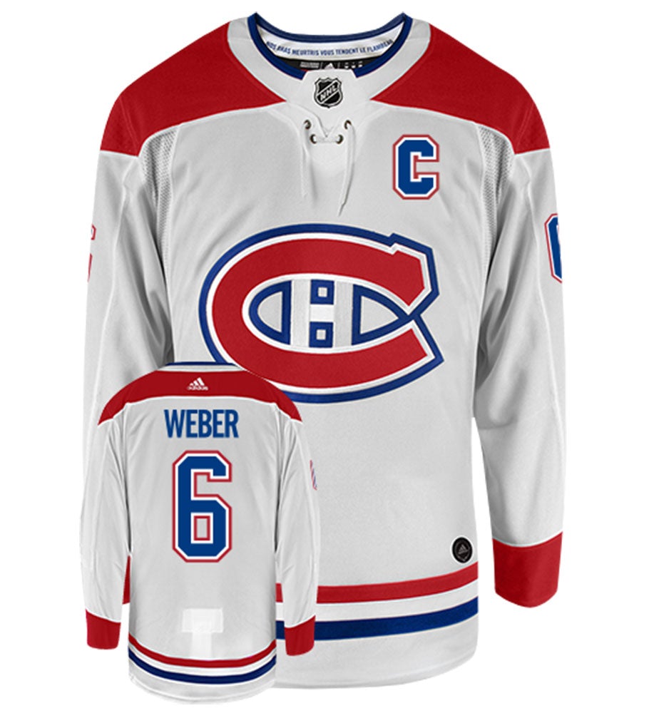 Shea Weber Montreal Canadiens Adidas Authentic Away NHL Hockey Jersey