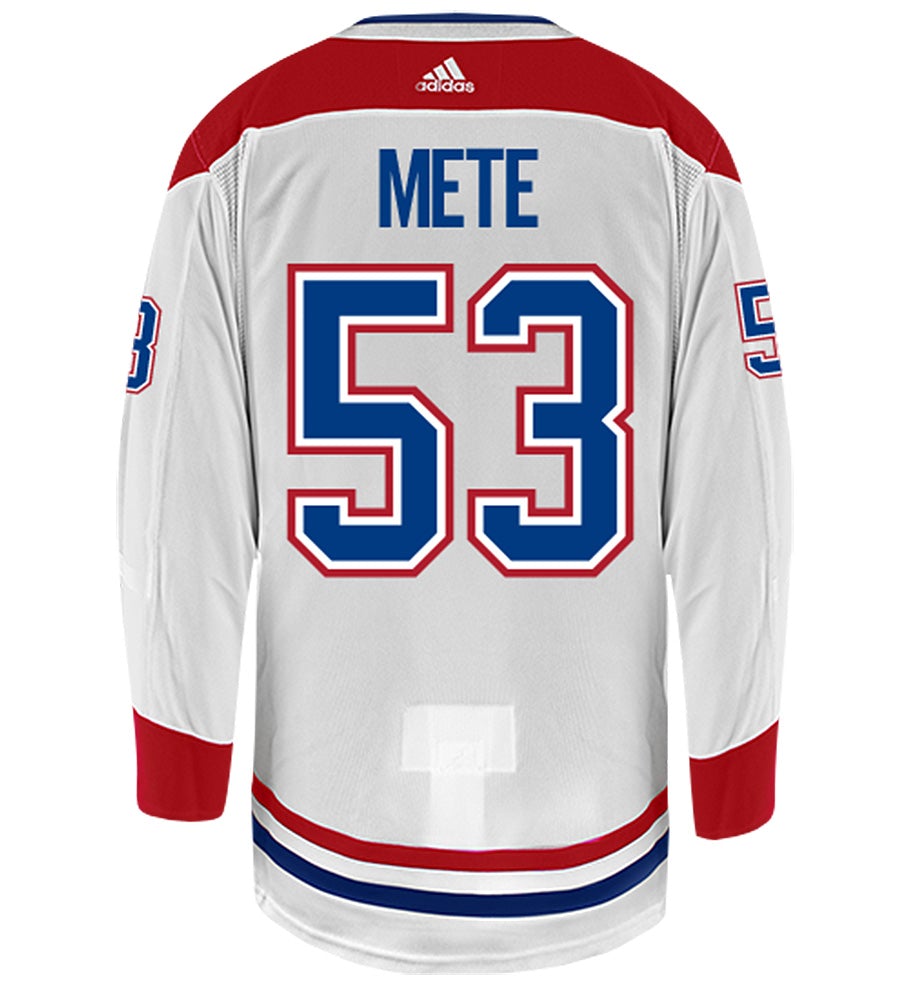 Victor Mete Montreal Canadiens Adidas Authentic Away NHL Hockey Jersey
