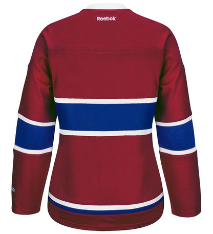 Montreal Canadiens Womens Reebok Premier Replica Home Jersey