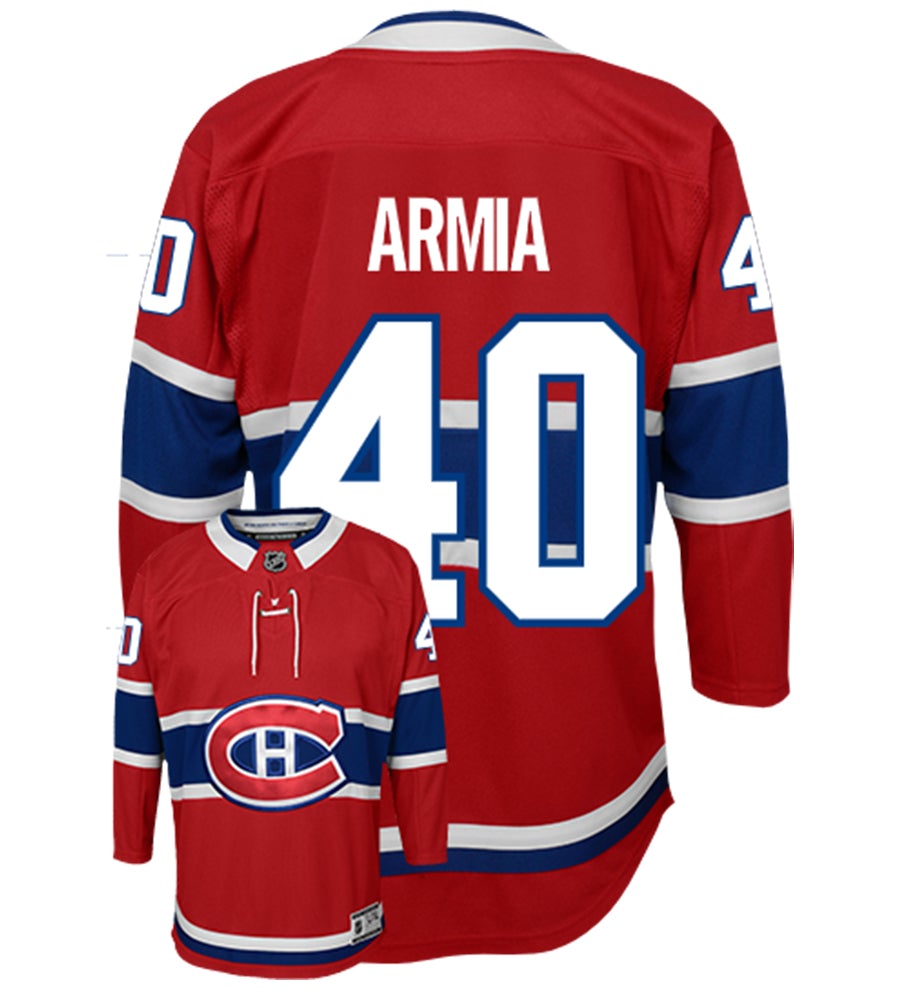 Joel Armia Montreal Canadiens Youth Home NHL Replica Hockey Jersey ...