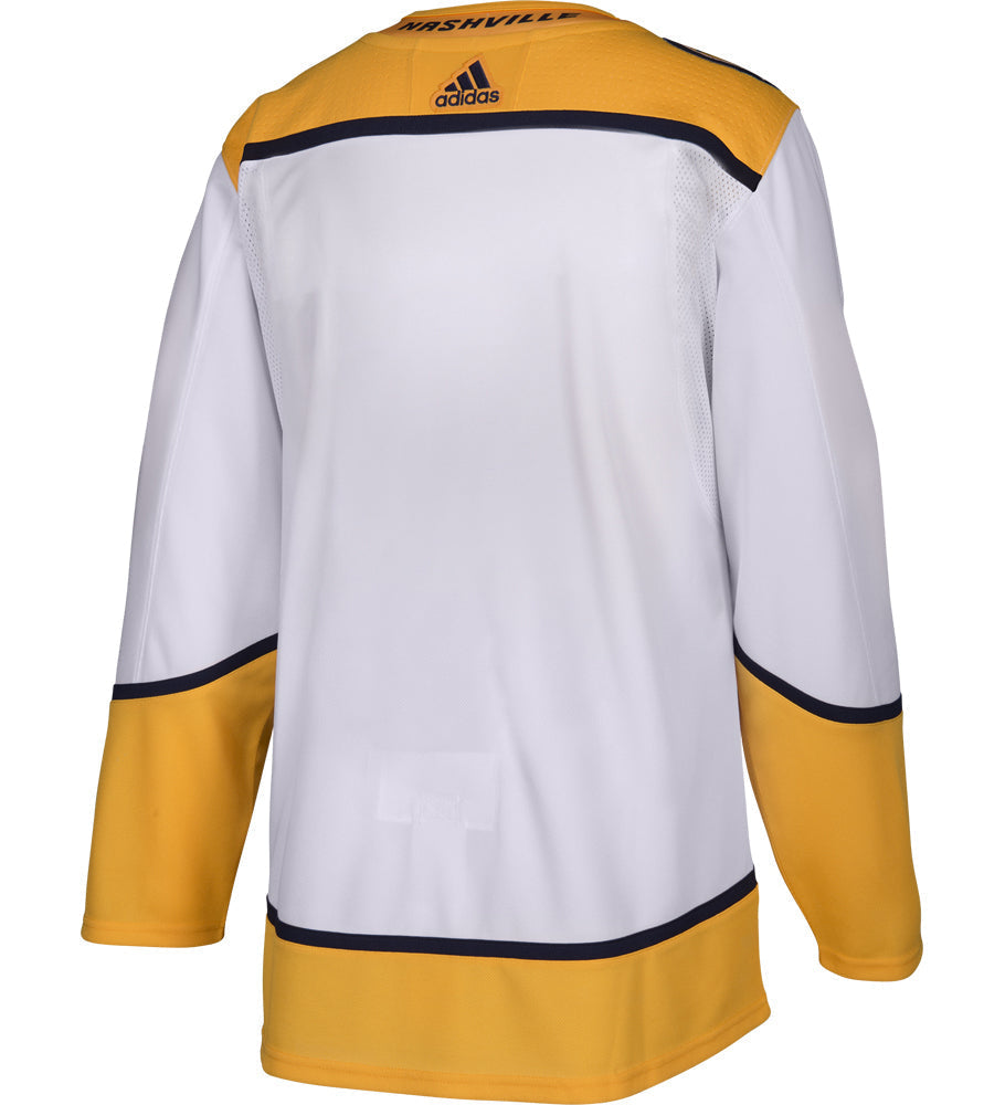 Nashville Predators Adidas Authentic Away NHL Hockey Jersey