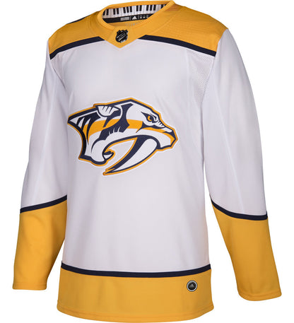 Nashville Predators Adidas Authentic Away NHL Hockey Jersey