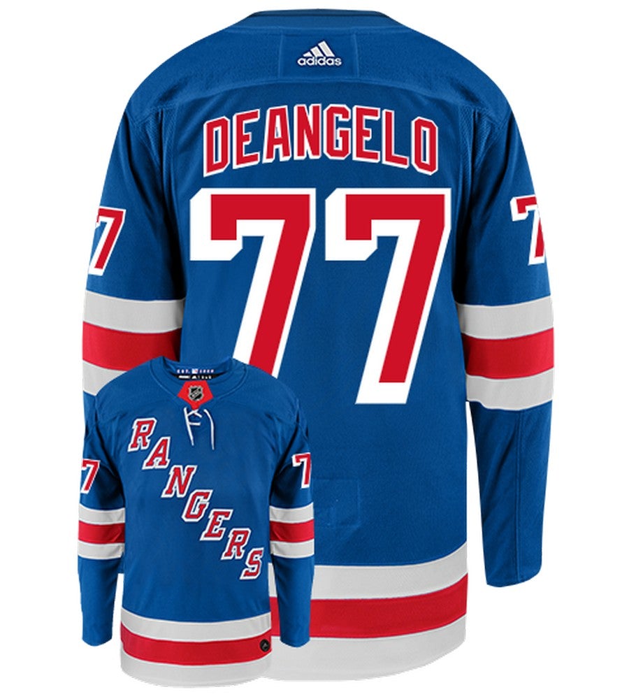 Tony DeAngelo New York Rangers Adidas Authentic Home NHL Jersey