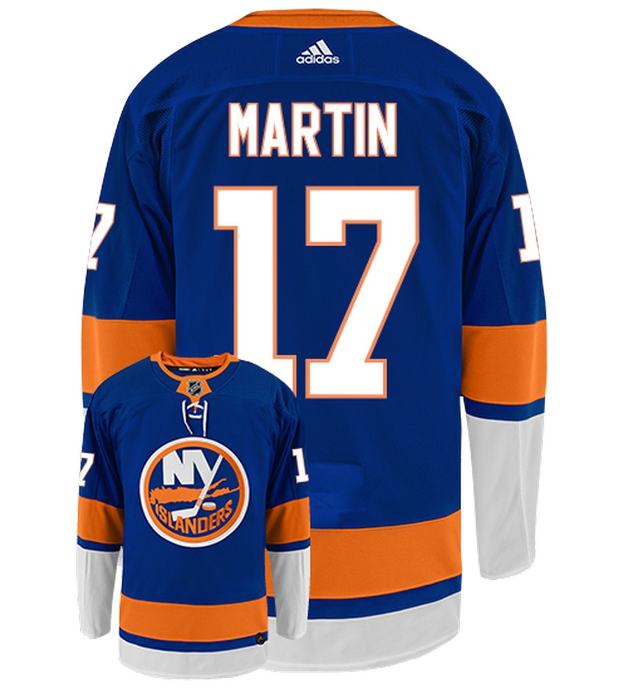Matt Martin New York Islanders Adidas Authentic Home NHL Jersey