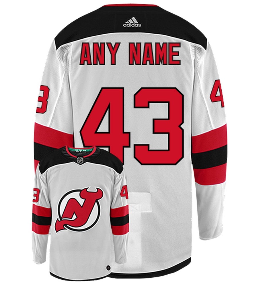 Brett Seney New Jersey Devils Adidas Authentic Home NHL Jersey