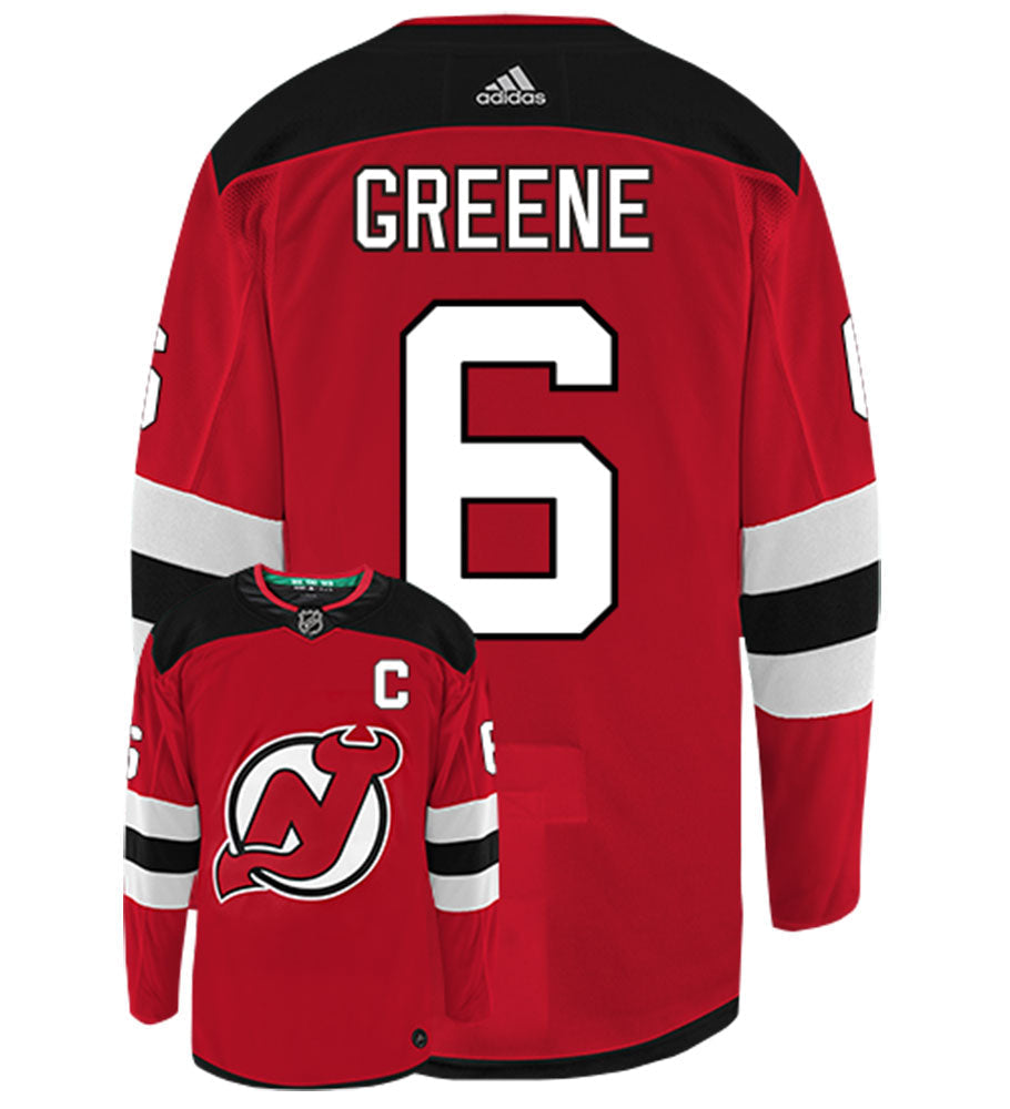 Andy Greene New Jersey Devils Adidas Authentic Home NHL Hockey Jersey