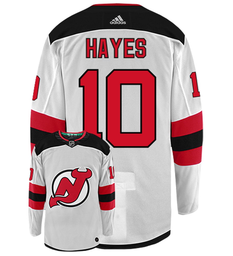 Jimmy Hayes New Jersey Devils Adidas Authentic Away NHL Hockey Jersey