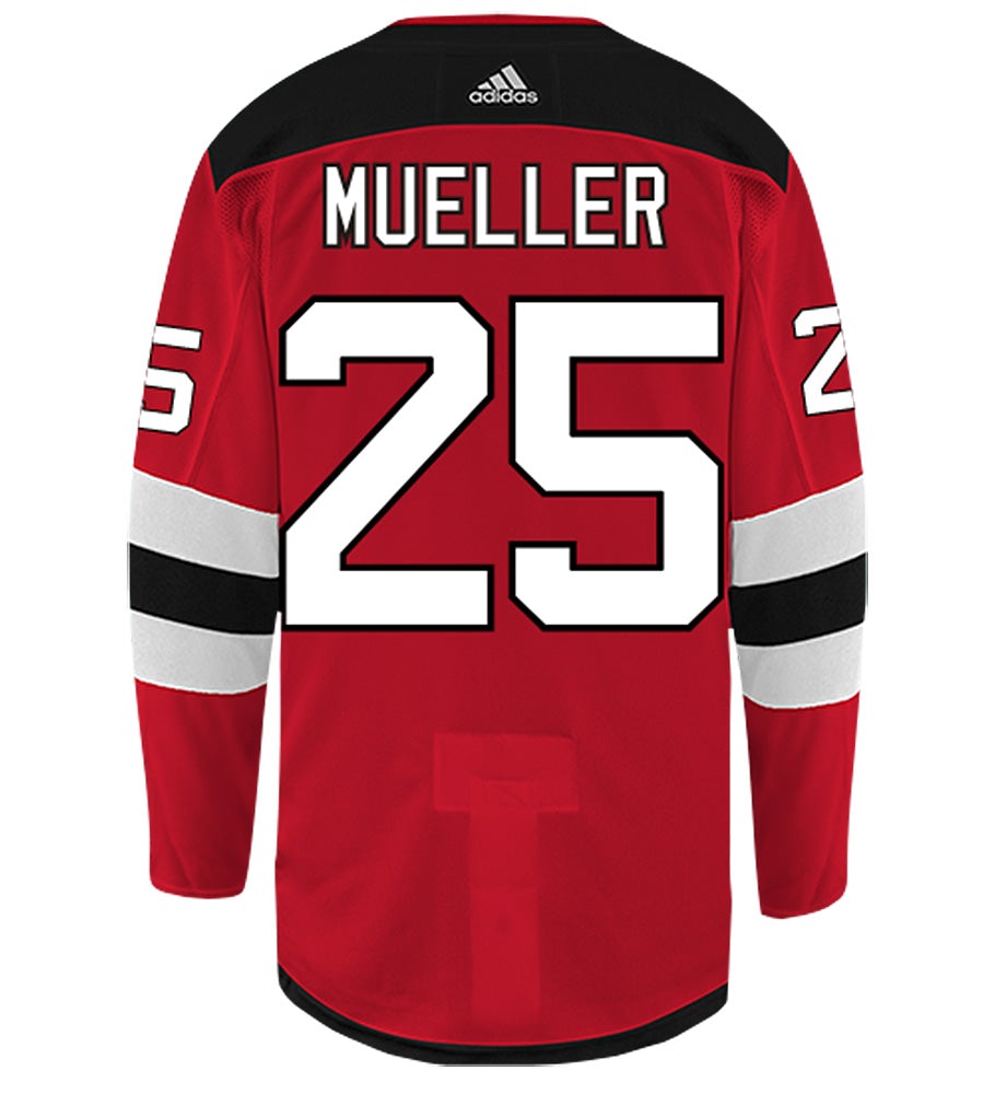 Mirco Mueller New Jersey Devils Adidas Authentic Home NHL Hockey Jersey