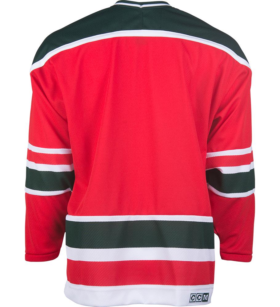 New Jersey Devils CCM Vintage 1982 Red Replica NHL Hockey Jersey
