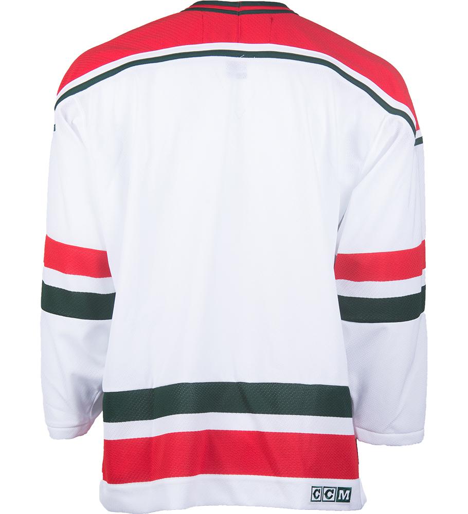 New Jersey Devils CCM Vintage 1982 White Replica NHL Hockey Jersey