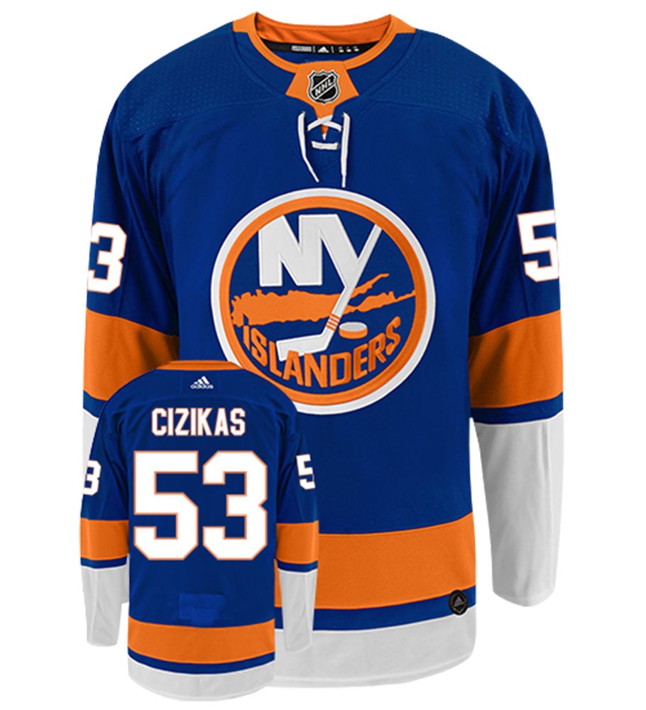 Casey Cizikas New York Islanders Adidas Authentic Home NHL Hockey Jersey