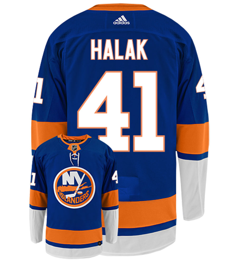 Jaroslav Halak New York Islanders Adidas Authentic Home NHL Hockey Jersey