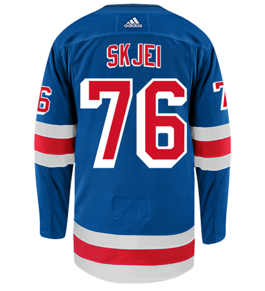 Brady Skjei New York Rangers Adidas Authentic Home NHL Hockey Jersey