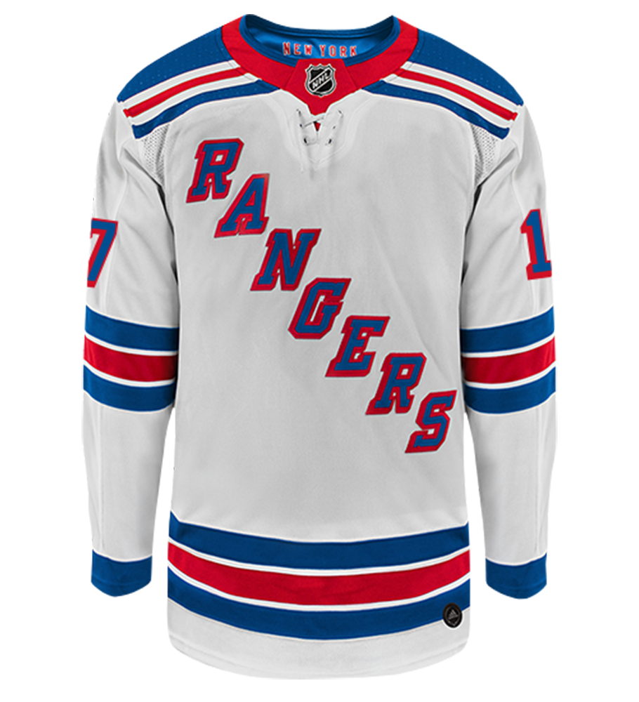 Jesper Fast New York Rangers Adidas Authentic Away NHL Hockey Jersey