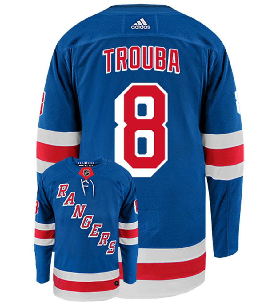 Jacob Trouba New York Rangers Adidas Authentic Home NHL Hockey Jersey