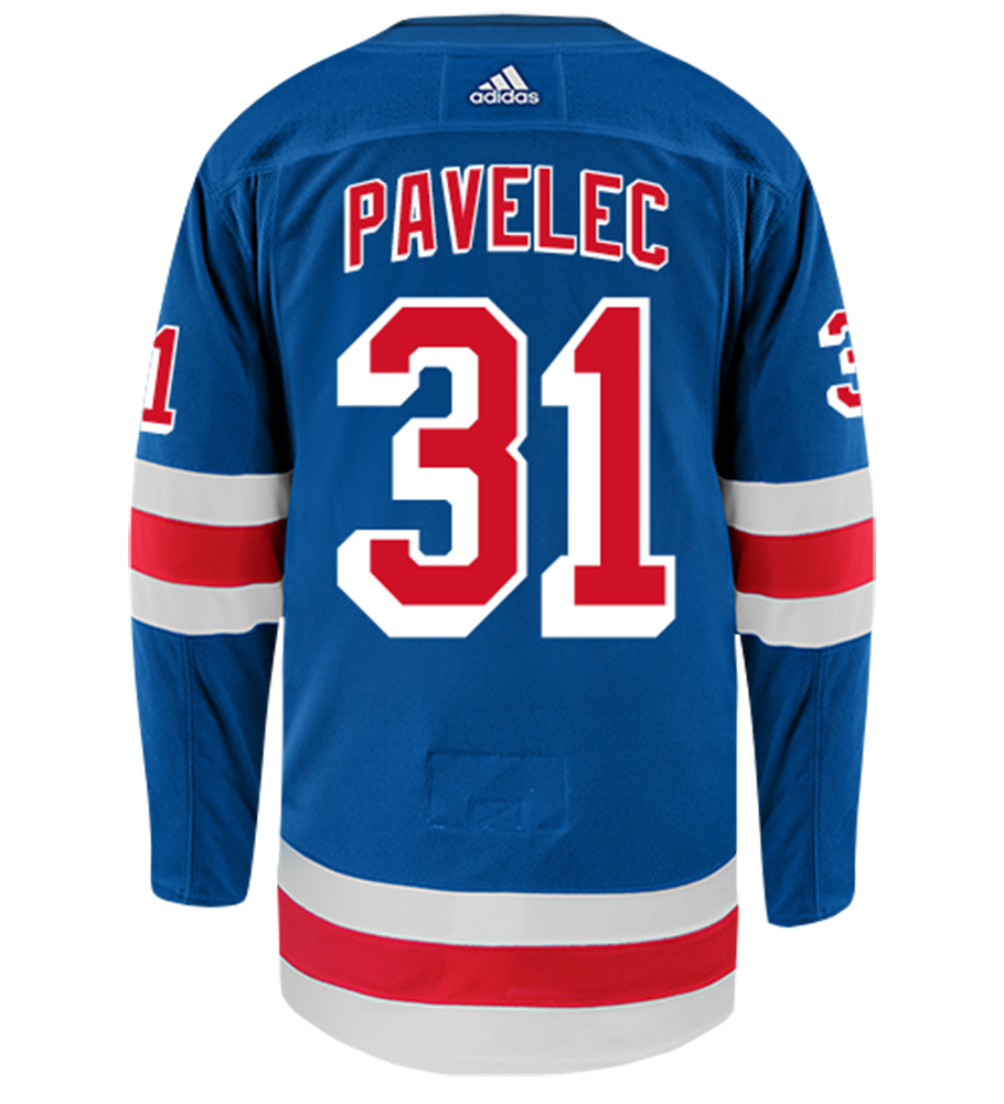 Ondrej Pavelec New York Rangers Adidas Authentic Home NHL Hockey Jersey