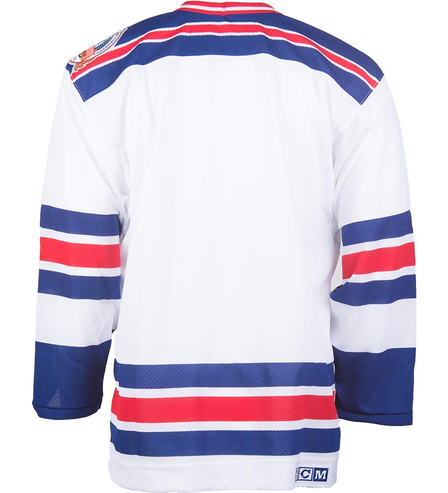 New York Rangers CCM Vintage 1994 White Stanley Cup Replica NHL Hockey Jersey