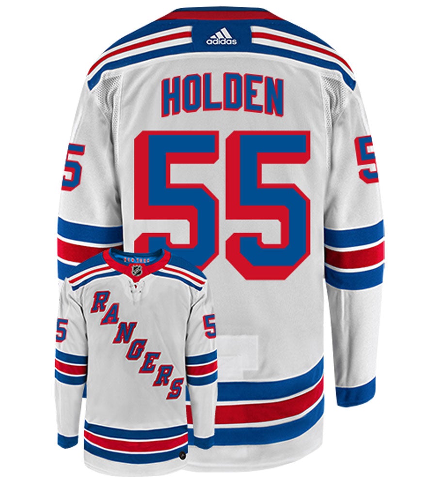 Nick Holden New York Rangers Adidas Authentic Away NHL Hockey Jersey