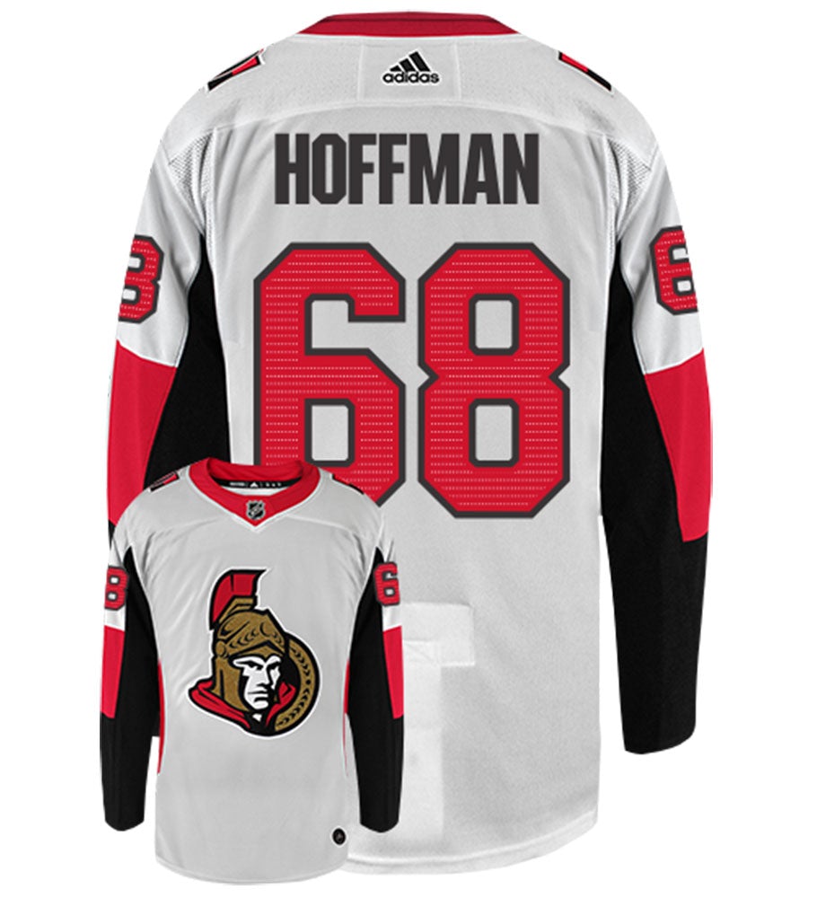 Mike Hoffman Ottawa Senators Adidas Authentic Away NHL Hockey Jersey