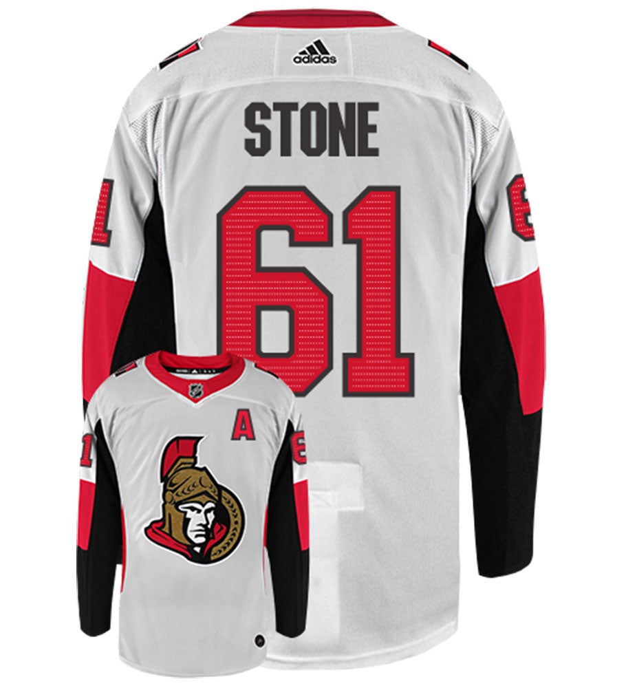 Mark Stone Ottawa Senators Adidas Authentic Away NHL Hockey Jersey
