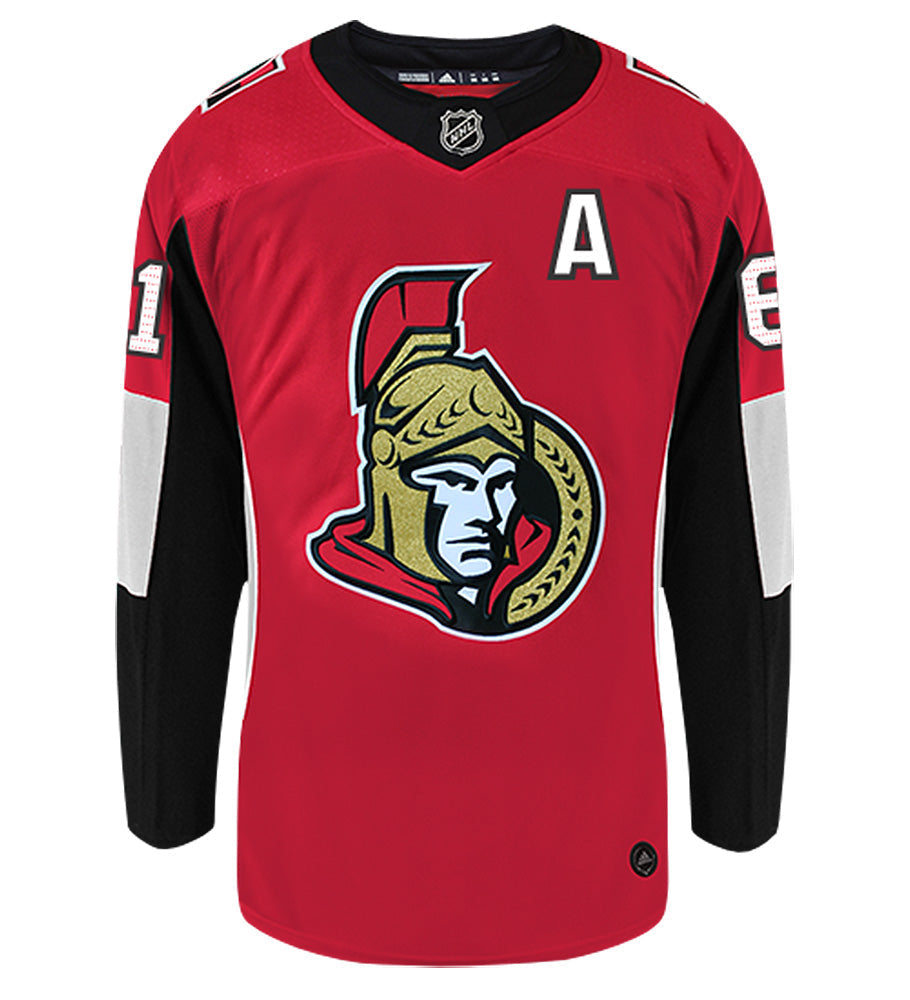 Mark Stone Ottawa Senators Adidas Authentic Home NHL Hockey Jersey