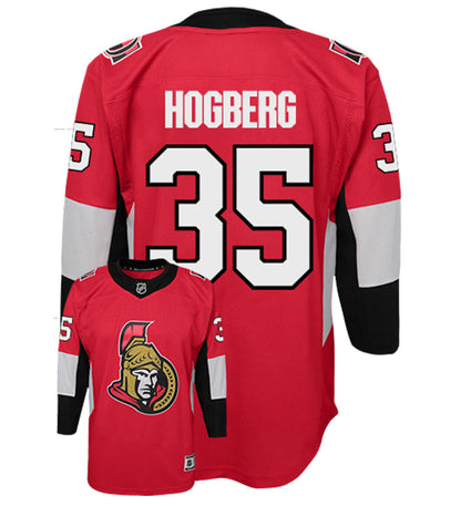 Marcus Hogberg Ottawa Senators Youth Home NHL Replica Hockey Jersey