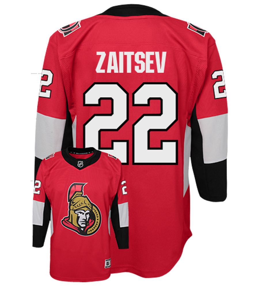 Nikita Zaitsev Ottawa Senators Youth Home NHL Replica Hockey Jersey