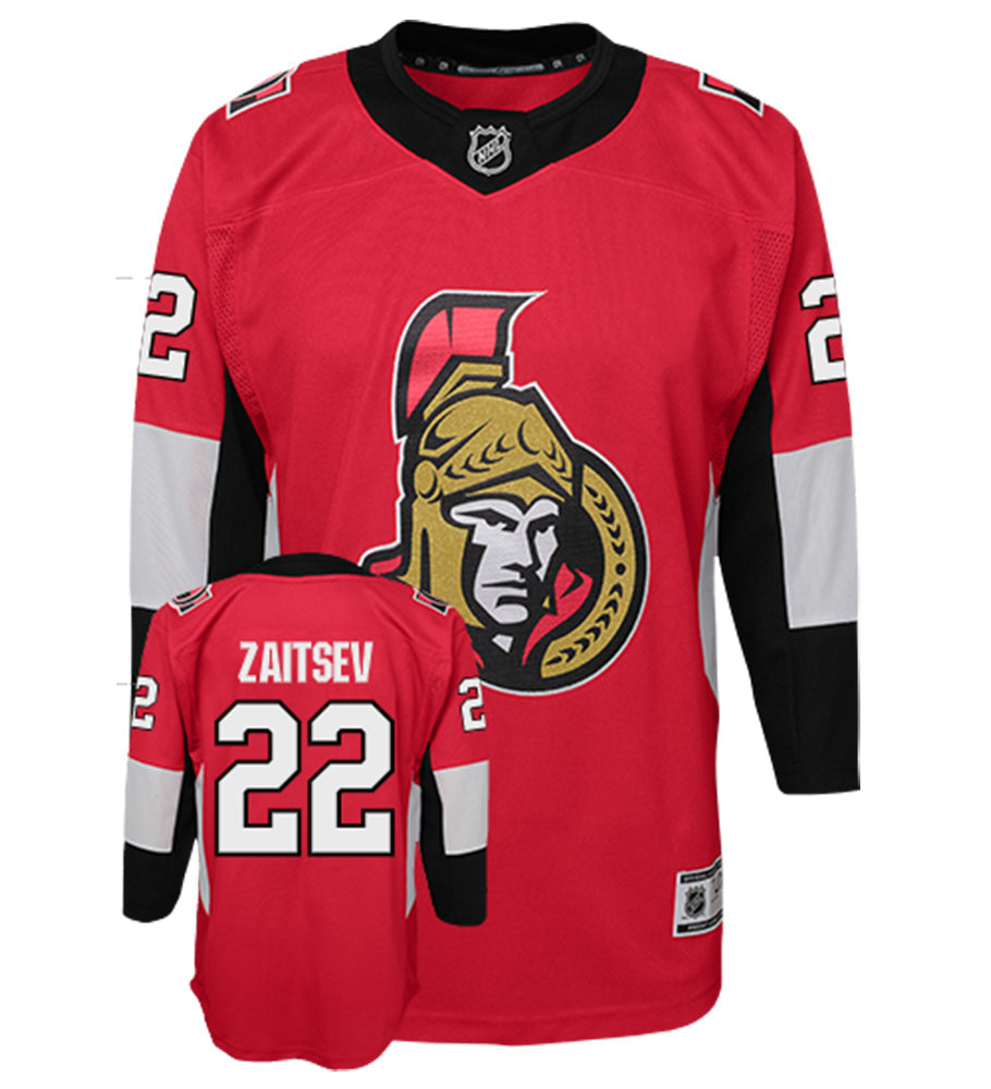 Nikita Zaitsev Ottawa Senators Youth Home NHL Replica Hockey Jersey