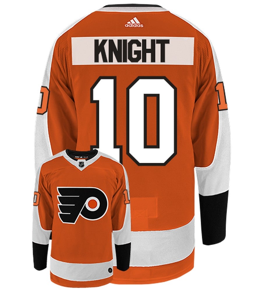 Corban Knight Philadelphia Flyers Adidas Authentic Home NHL Jersey