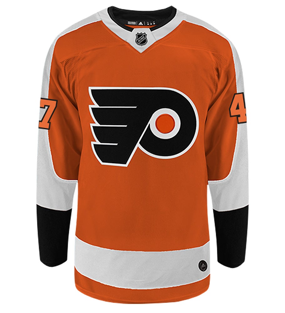 Andrew MacDonald Philadelphia Flyers Adidas Authentic Home NHL Hockey Jersey