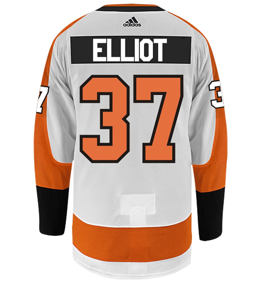 Brian Elliott Philadelphia Flyers Adidas Authentic Away NHL Hockey Jersey