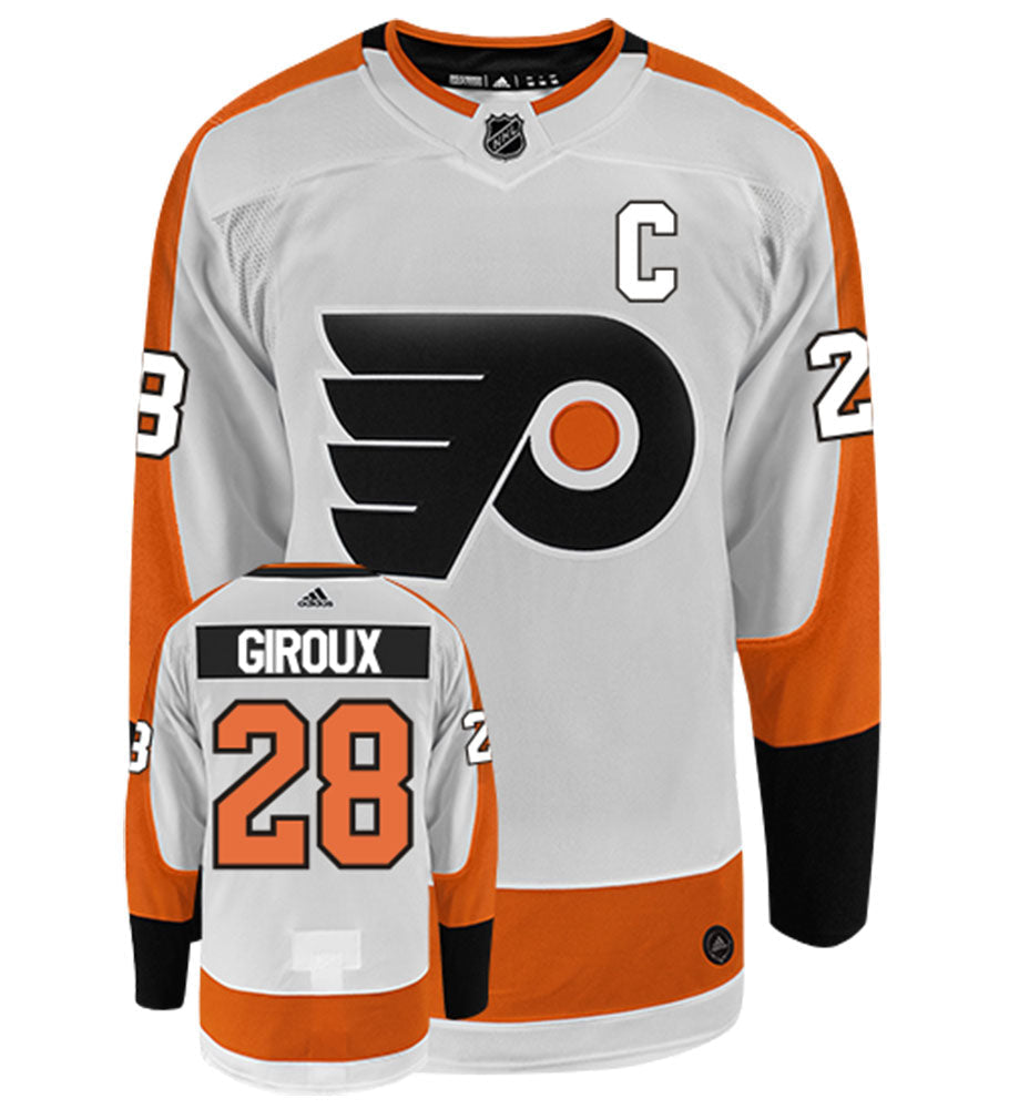 Claude Giroux Philadelphia Flyers Adidas Authentic Away NHL Hockey Jersey