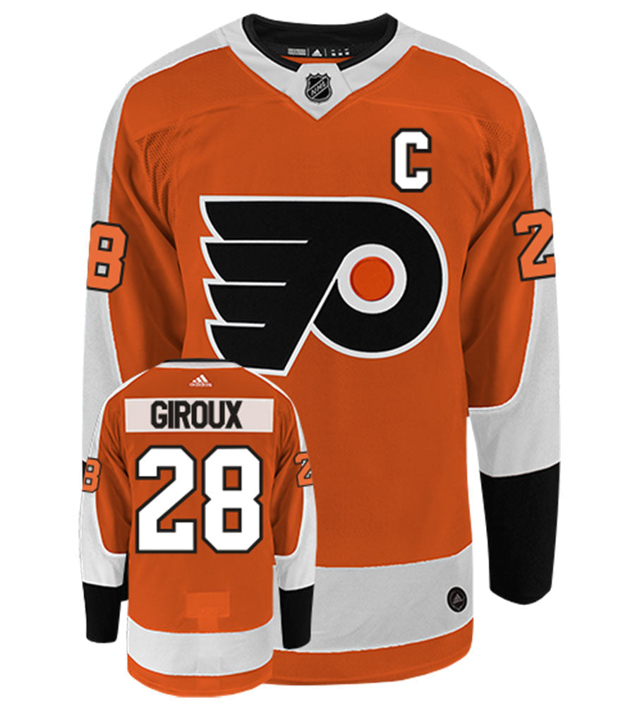 Claude Giroux Philadelphia Flyers Adidas Authentic Home NHL Hockey Jersey