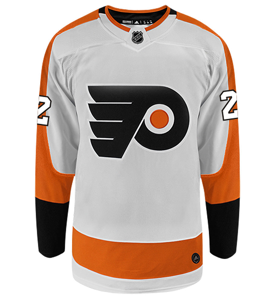 Dale Weise Philadelphia Flyers Adidas Authentic Away NHL Hockey Jersey