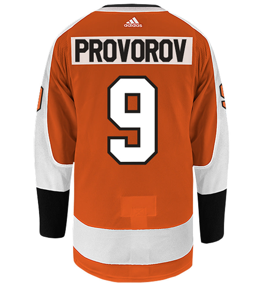 Ivan Provorov Philadelphia Flyers Adidas Authentic Home NHL Hockey Jersey