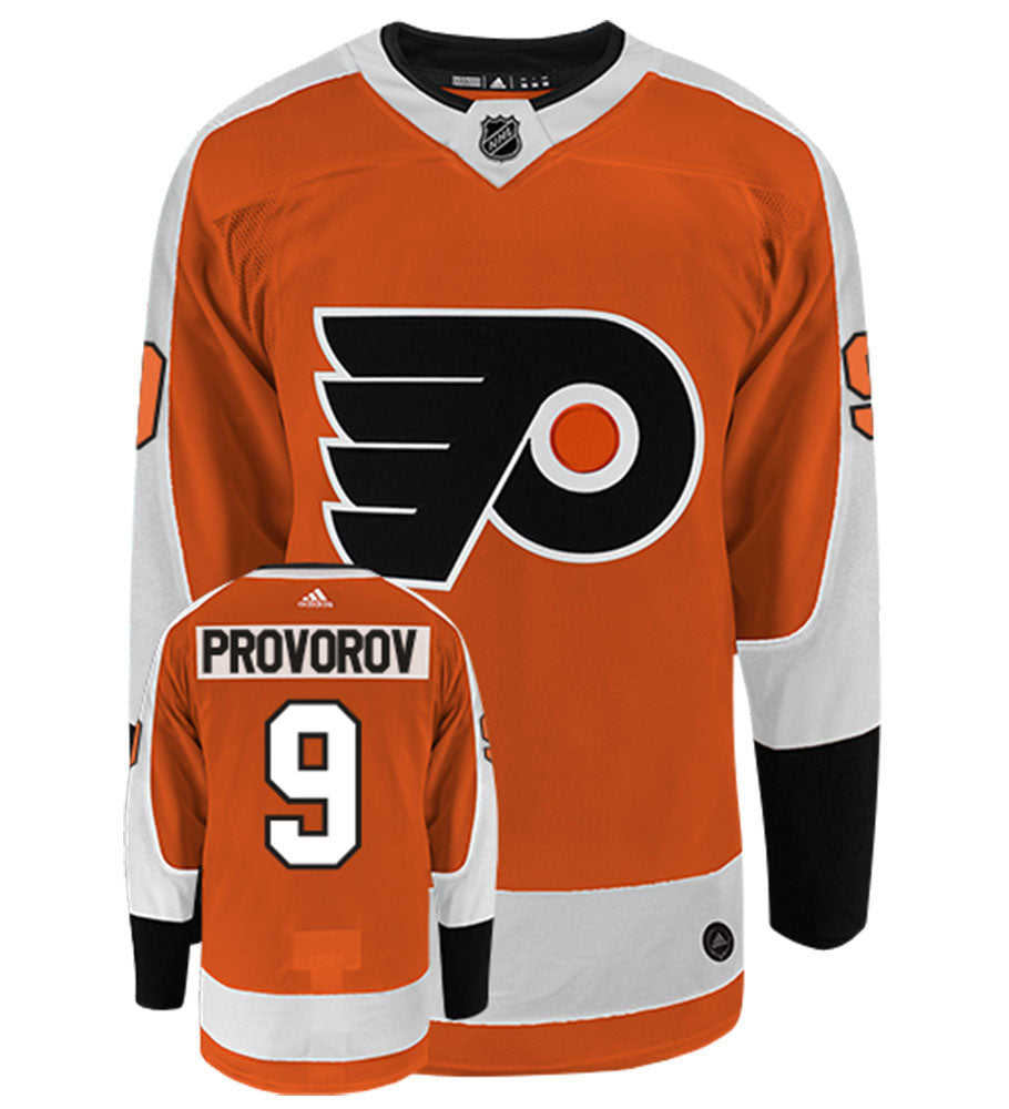 Ivan Provorov Philadelphia Flyers Adidas Authentic Home NHL Hockey Jersey