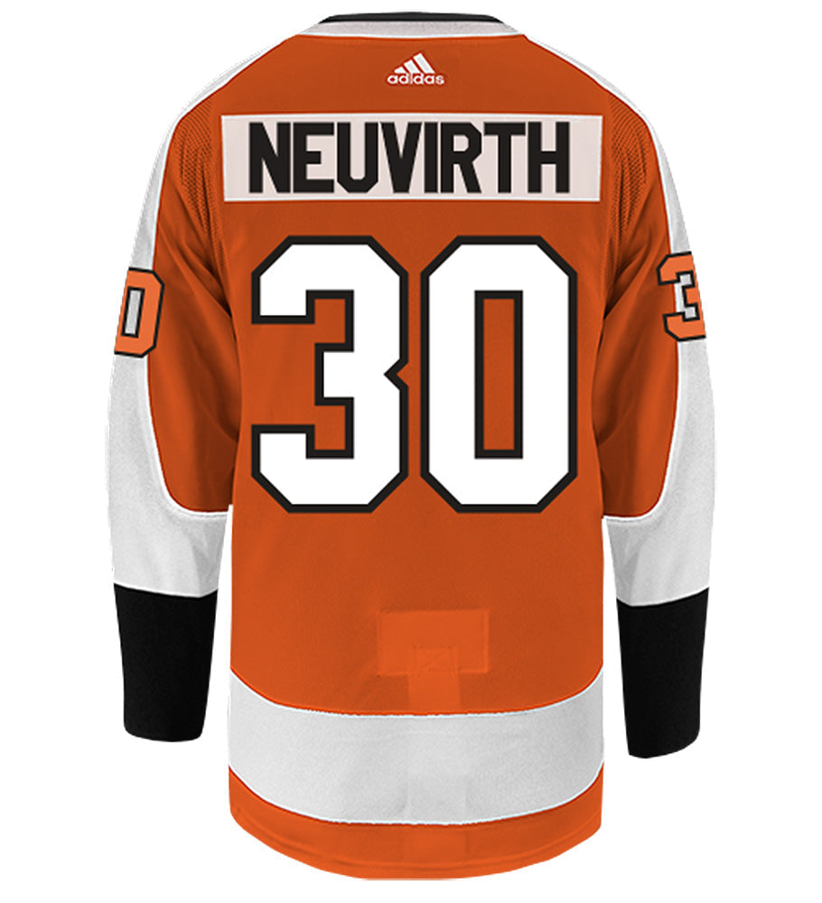 Michal Neuvirth Philadelphia Flyers Adidas Authentic Home NHL Hockey Jersey
