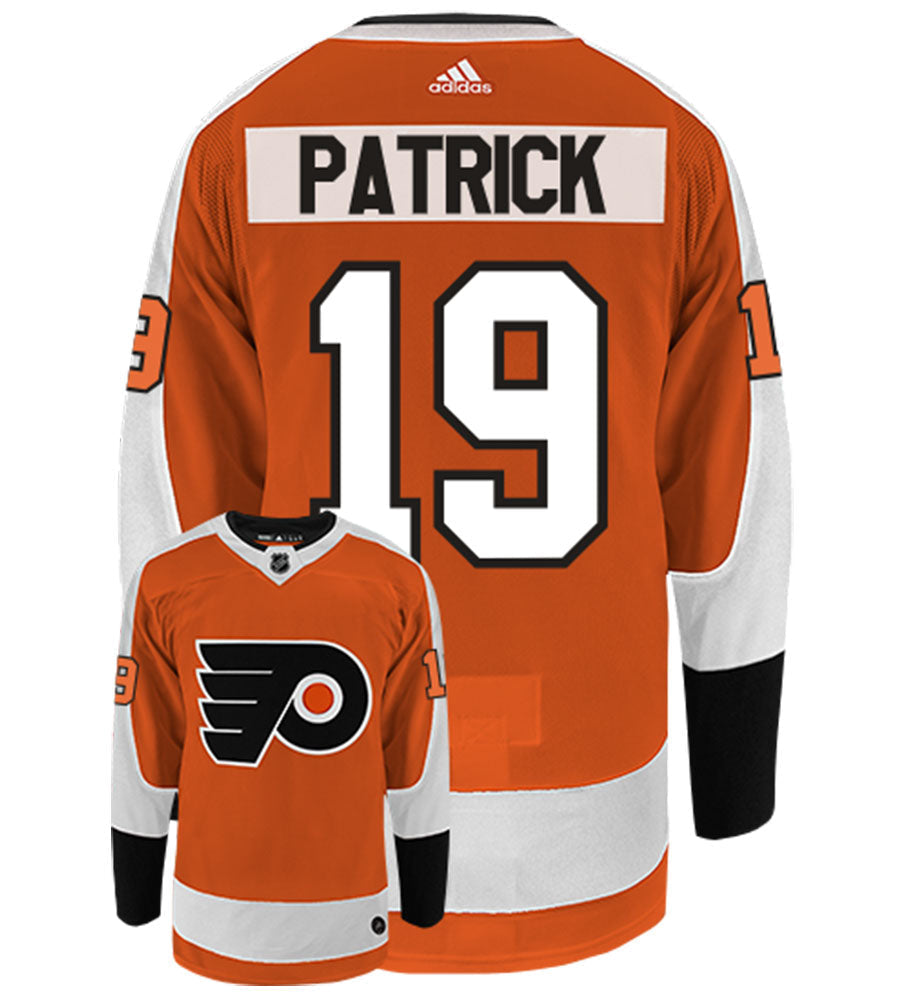 Nolan Patrick Philadelphia Flyers Adidas Authentic Home NHL Hockey Jersey