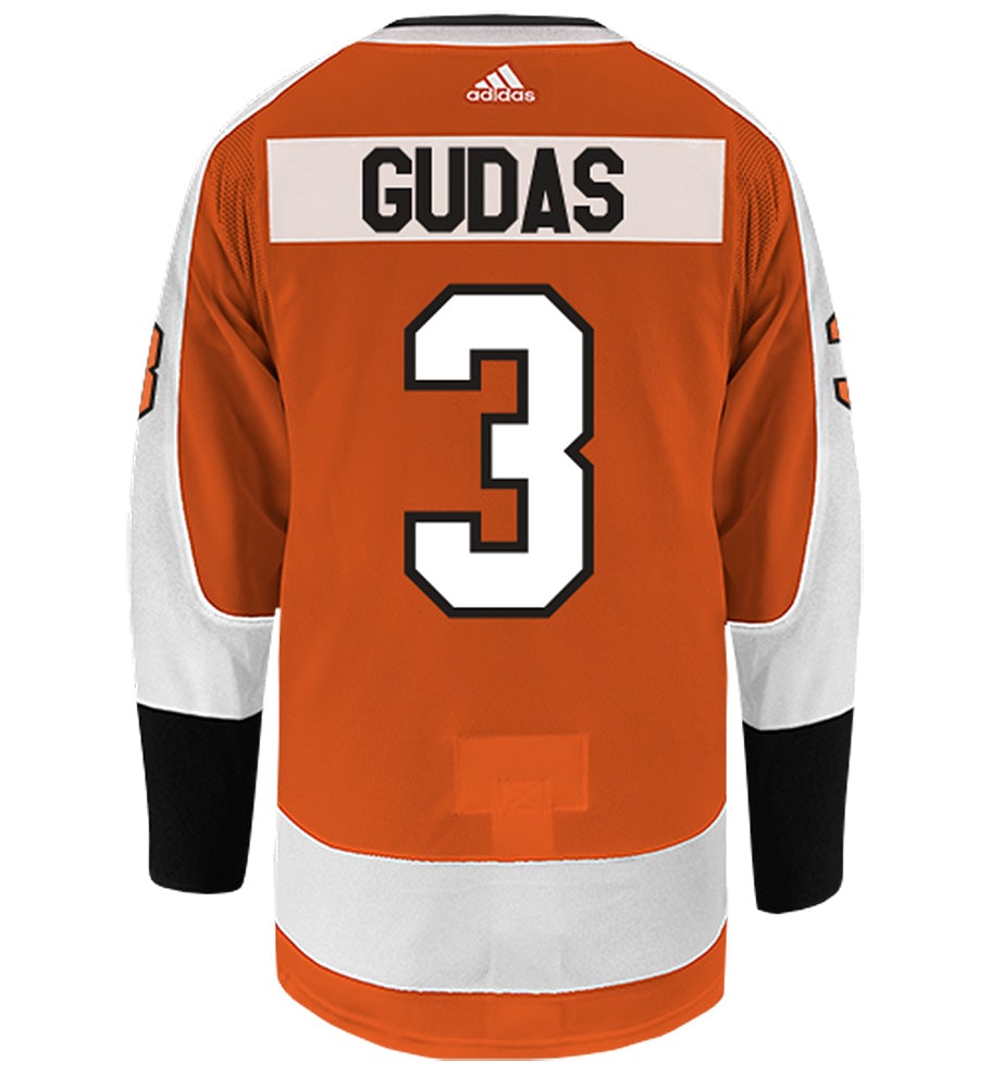Radko Gudas Philadelphia Flyers Adidas Authentic Home NHL Hockey Jersey