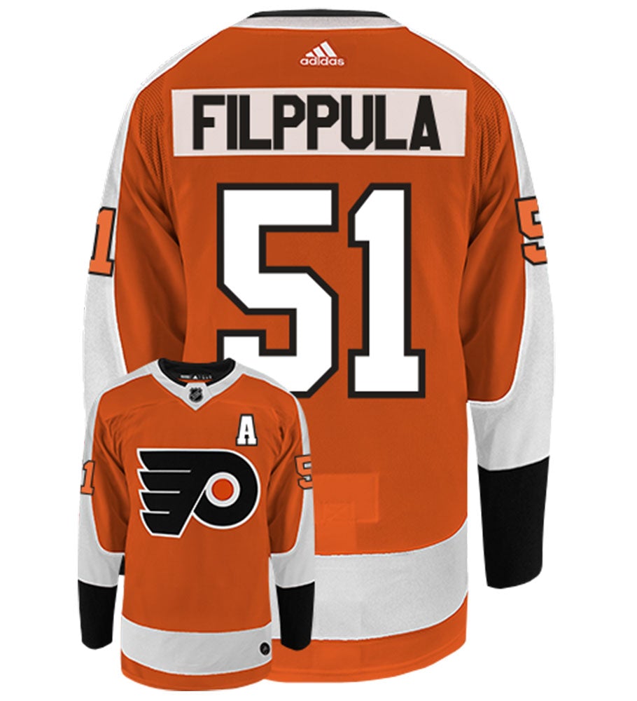 Valtteri Filppula Philadelphia Flyers Adidas Authentic Home NHL Hockey Jersey