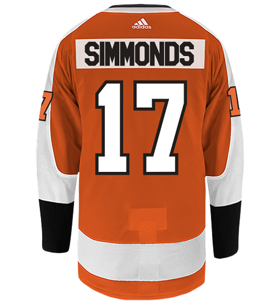 Wayne Simmonds Philadelphia Flyers Adidas Authentic Home NHL Hockey Jersey