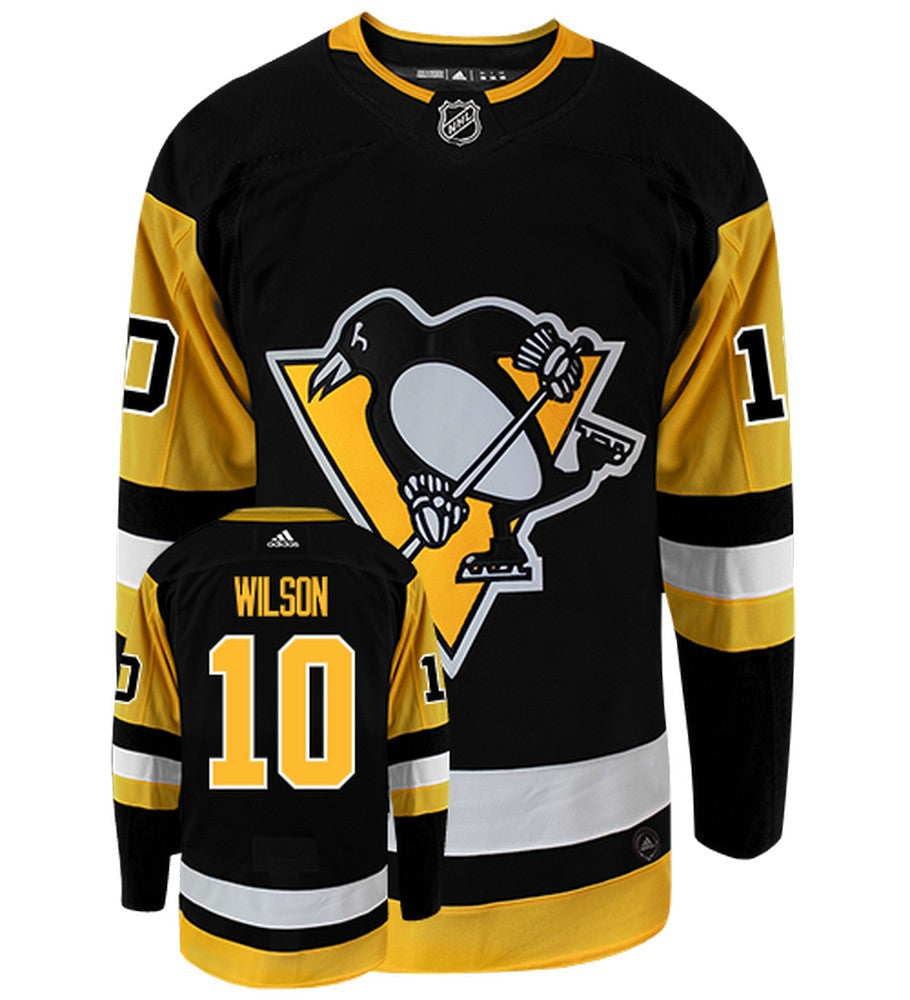 Garrett Wilson Pittsburgh Penguins Adidas Authentic Home NHL Jersey