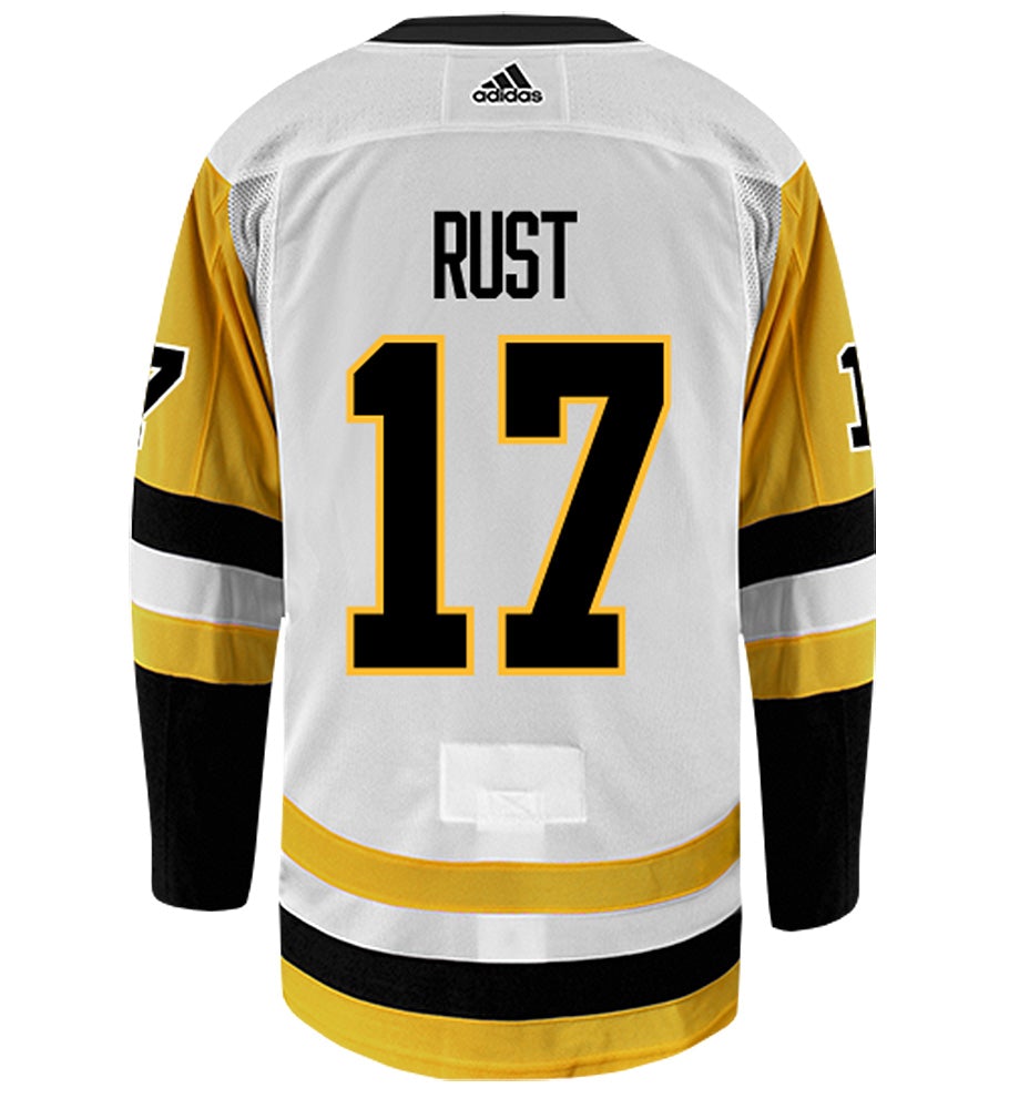 Bryan Rust Pittsburgh Penguins Adidas Authentic Away NHL Hockey Jersey