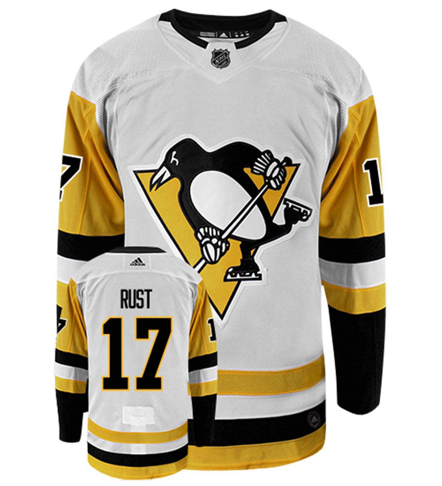 Bryan Rust Pittsburgh Penguins Adidas Authentic Away NHL Hockey Jersey