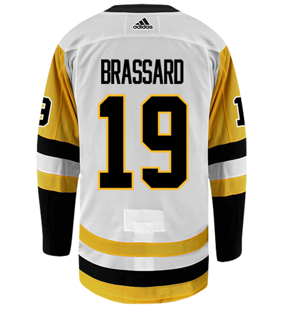 Derick Brassard Pittsburgh Penguins Adidas Authentic Away NHL Hockey Jersey