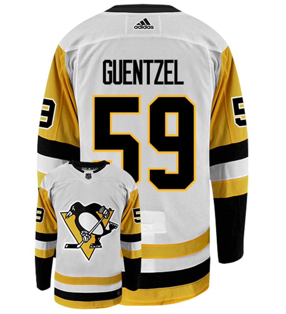 Jake Guentzel Pittsburgh Penguins Adidas Authentic Away NHL Hockey Jersey