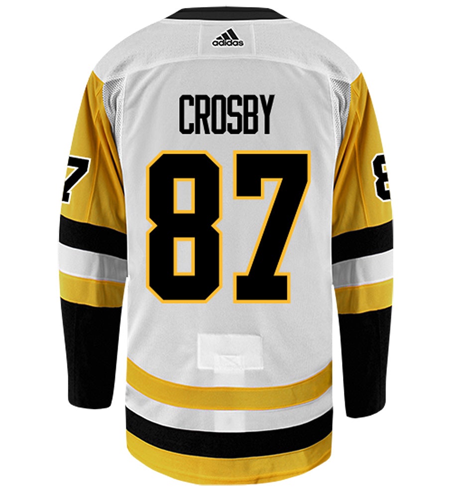 Sidney Crosby Pittsburgh Penguins Adidas Authentic Away NHL Hockey Jersey